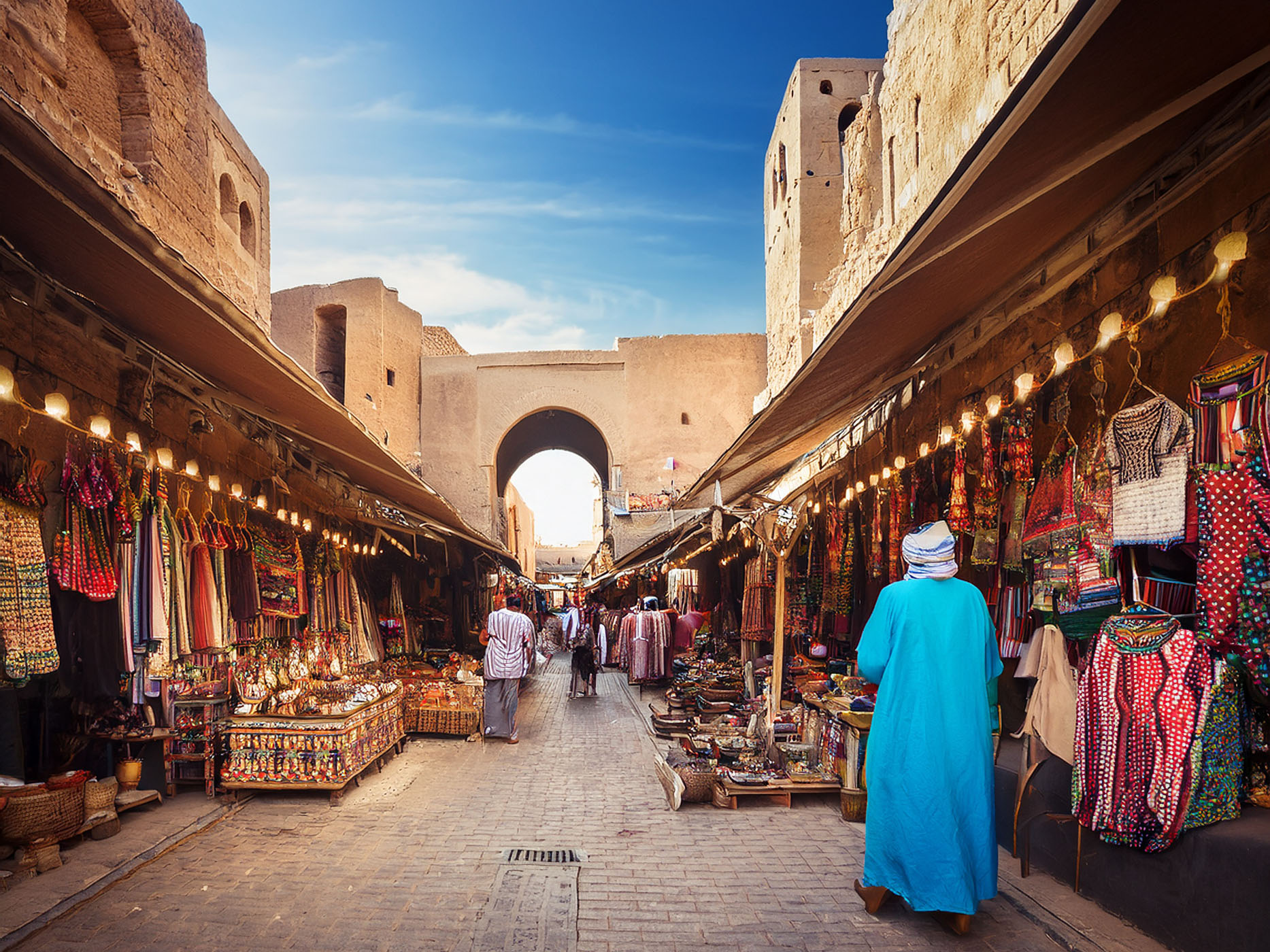 Touristenbazar und Alter Bazar