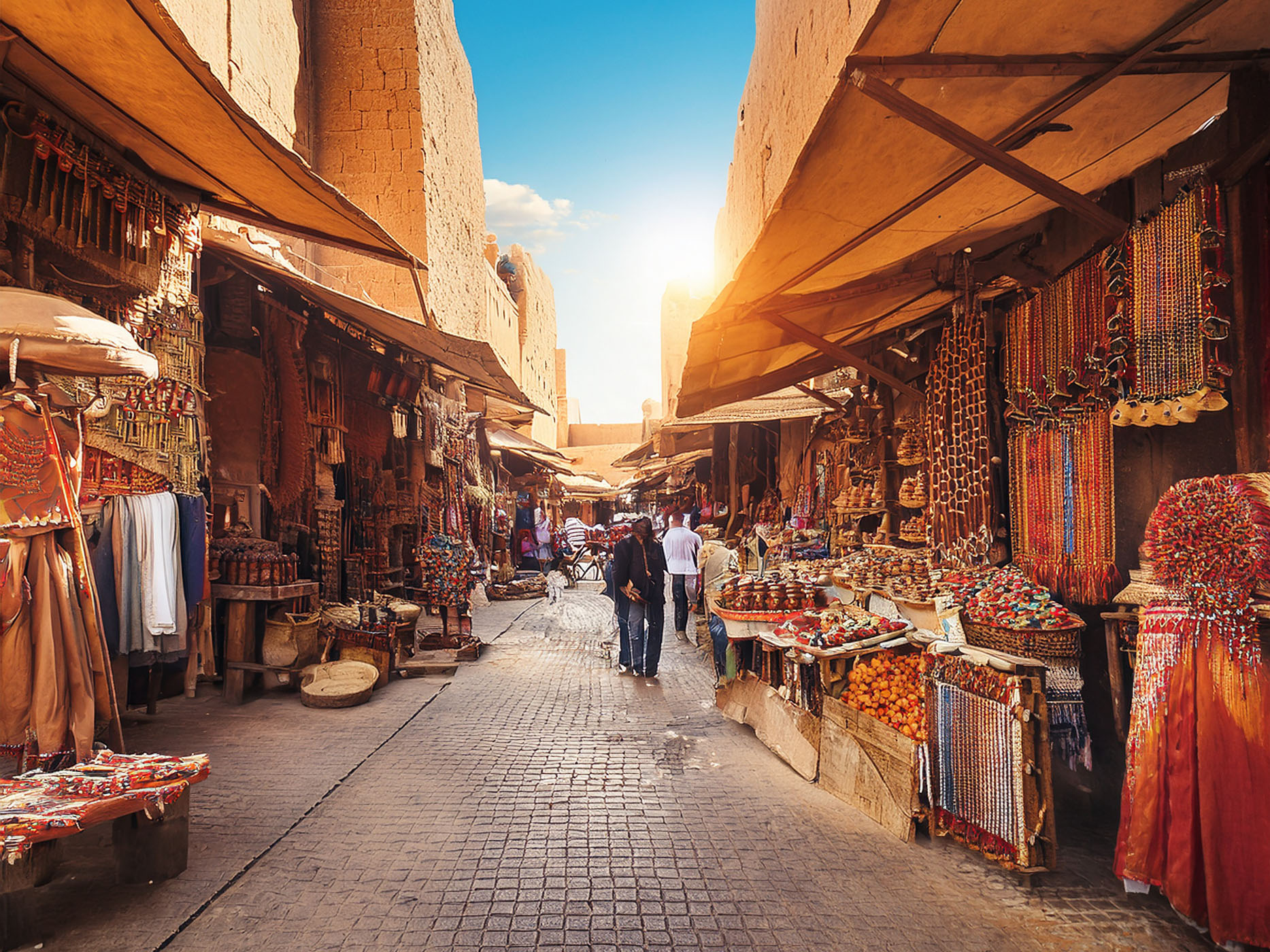 Touristenbazar und Alter Bazar